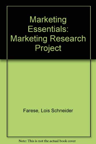 Book Marketing Essentials: Marketing Research Project free
