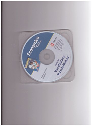 Book Vocabulary Puzzlemaker CD-ROM (Glencoe Economics: Today and Tomorrow) free