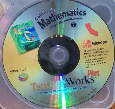 Book California Mathematics Teacher Works Plus Grade 7 (conepts, Skills, And Problem Solving) free