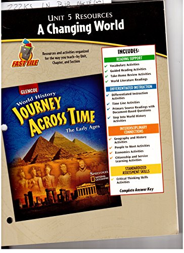Book Unit 5 Resources A Changing World (glencoe World History Journey Across Time The Early Ages) free