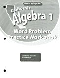 Book California Algebra 1, Word Problems Practice Workbook free