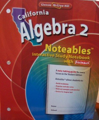 Book Algebra 2 Noteables: Interactive Study Notebook with Foldables (California) free