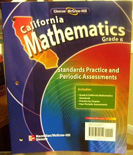 Book California Mathematics Grade 6 Standards Practice and Periodic Assessments free