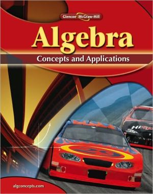 Book Algebra: Concepts and Applications, Student Edition (ALGEBRA: CONC. & APPLIC.) free