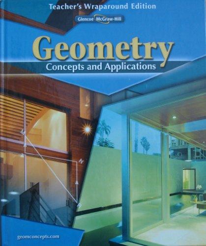 Book Glencoe McGraw-Hill Geometry Concepts and Applications Teacher's Wraparound Edition free