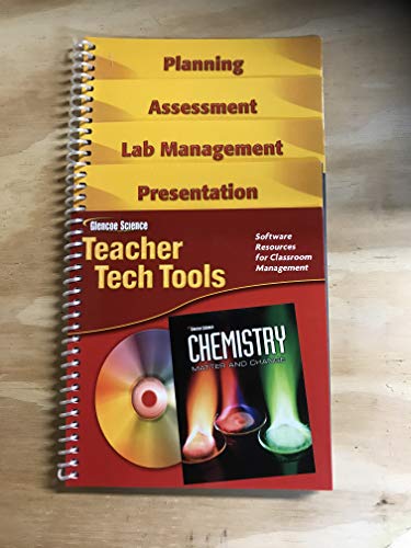 Book Teacher Tech Tools (gelncoe Science: Chemistry: Matter And Change) free