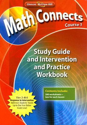 Book Math Connects: Study Guide And Intervention And Practice Workbook, Course 1 free