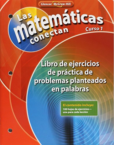 Book Math Connects: Concepts, Skills, and Problems Solving, Course 1, Spanish Word Problem Practice Workbook free
