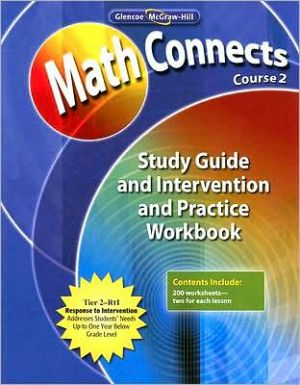 Book Math Connects: Study Guide and Intervention and Practice Workbook, Course 2 free