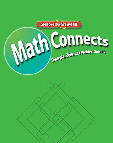 Book Math Connects: Concepts, Skills, And Problems Solving, Course 3, Spanish Word Problem Practice Workbook (math Applic & Conn Crse) (spanish Edition) free