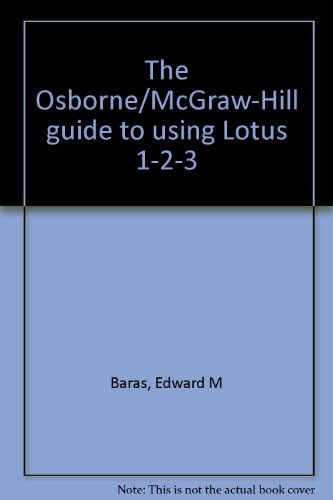 Book Guide To Using Lotus 1-2-3 free