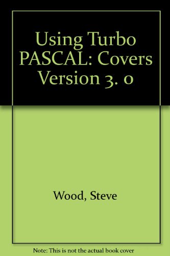 Book Using Turbo Pascal free