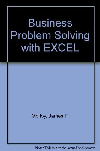 Book Business Problem Solving With Excel free