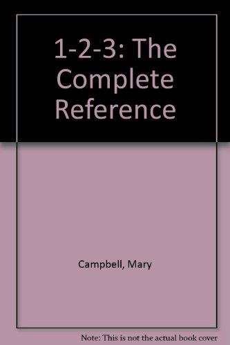 Book 1-2-3: The Complete Reference free