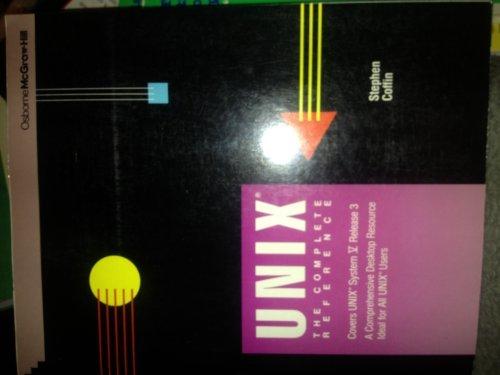 Book Unix: The Complete Reference : System V Release 3 free