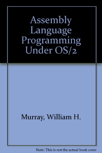 Book Assembly language programming under OS/2 free
