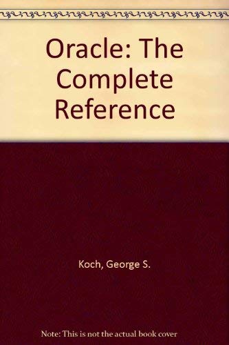 Book Oracle: The complete reference free