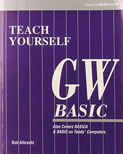 Book Teach Yourself Gw-basic free