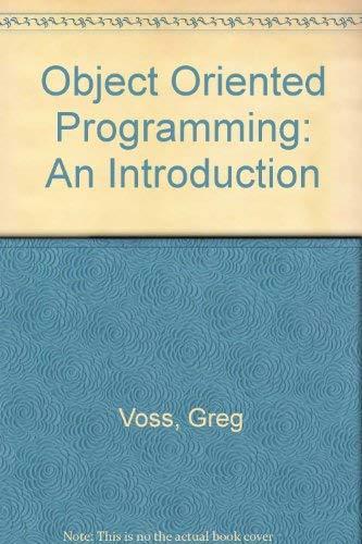 Book Object-oriented Programming: An Introduction free