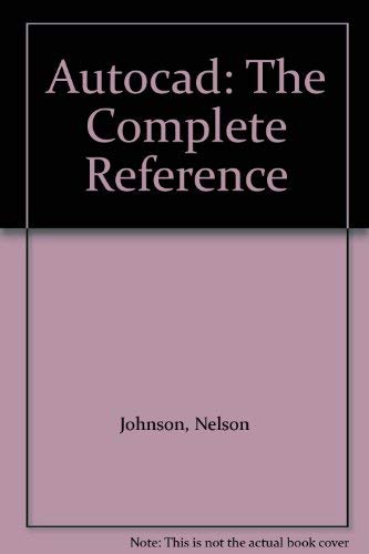 Book Autocad: The Complete Reference free