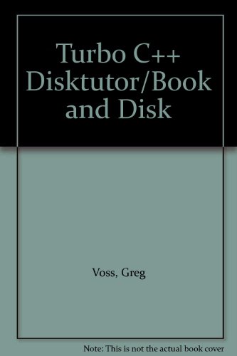 Book Turbo C++ Disktutor/Book and Disk free