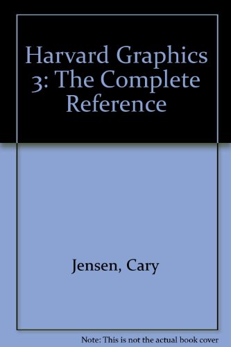 Book Harvard Graphics 3: The Complete Reference free