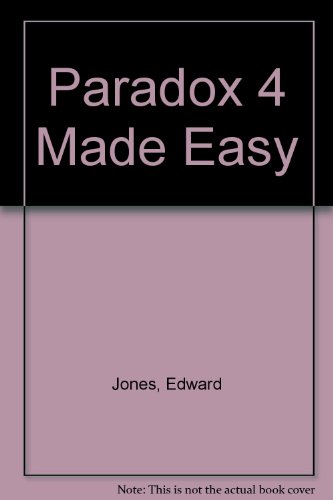 Book Paradox 4 Made Easy free