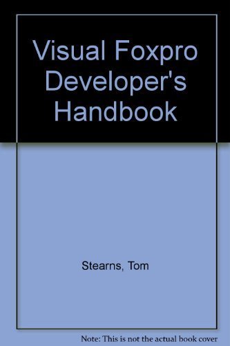 Book Visual Foxpro Developer's Handbook free