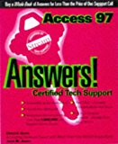 Book Access 97 Answers: Certified Tech Support free