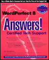 Book WordPerfect 8 Answers! Certified Tech Support free