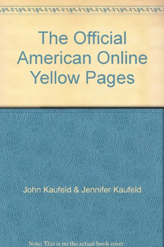 Book The Official American Online Yellow Pages free