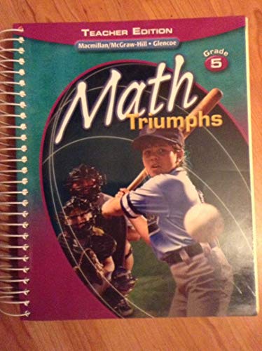 Book Math Triumphs, Grade 5, Teacher's Edition free