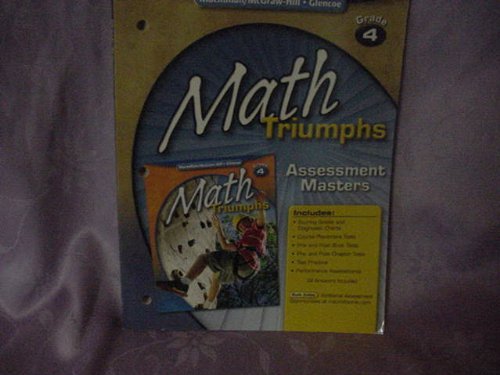 Book McGraw Math triumphs Grade 4 Assessment Masters free