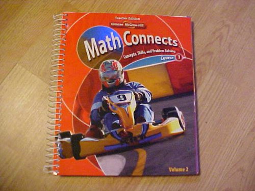 Book Math Connects: Concepts, Skills, and Problem Solving, Course 1, Volume 2, Teacher Edition free