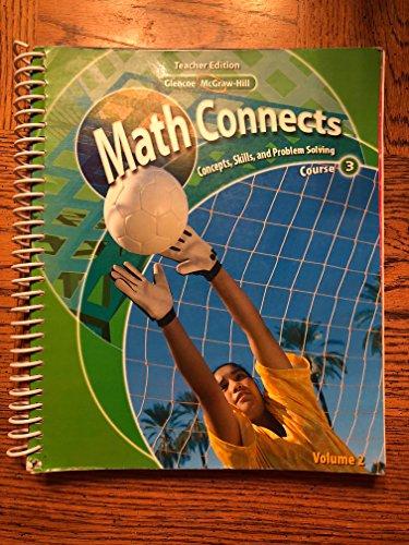 Book Math Connects: Concepts, Skills, and Problem Solving, Course 3, Vol. 2, Teachers edition free
