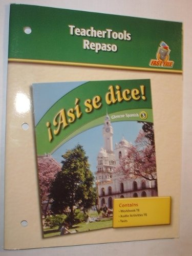 Book Asi se dice! TeacherTools Repaso (Glencoe Spanish 3) free