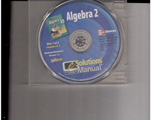 Book Algebra 2 (E Solutions Manual) free