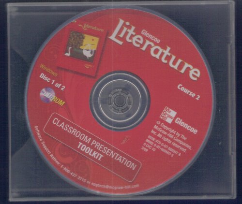Book Glencoe Literature, Grade 7, Course 2 Classroom Presentation Toolkit CD-ROM by Glencoe (2009-08-01) free