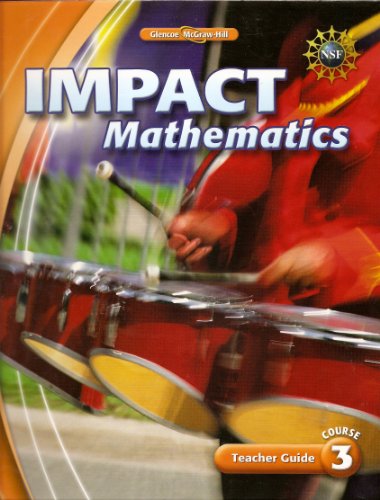 Book IMPACT Mathematics, Course 3, Teacher Guide © 2009 free