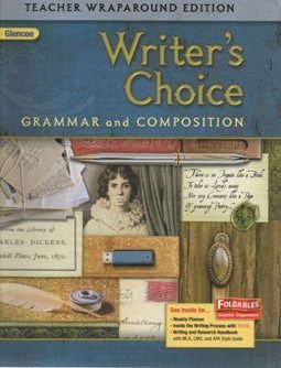 Book 2009 Glencoe Writer's Choice Grammar and Composition, Teacher Wraparound Edition free