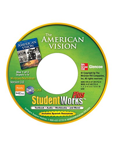 Book The American Vision, Studentworks Plus Cd-rom (united States History (hs)) free