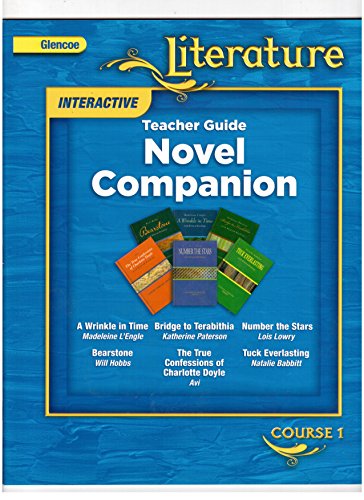 Book Teacher Guide Novel Companion Course 1 Interactive (glencoe Literature) free
