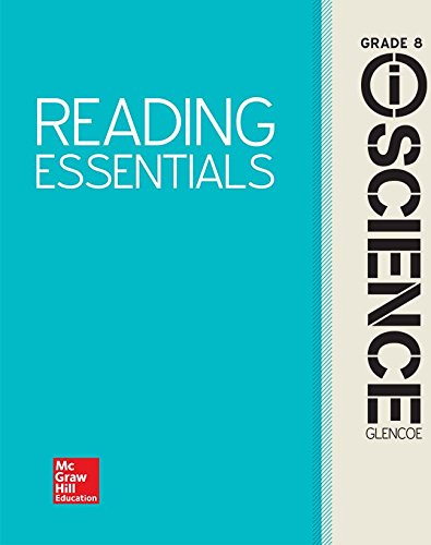 Book Glencoe Integrated iScience, Course 3, Grade 8, Reading Essentials, Student Edition (INTEGRATED SCIENCE) free