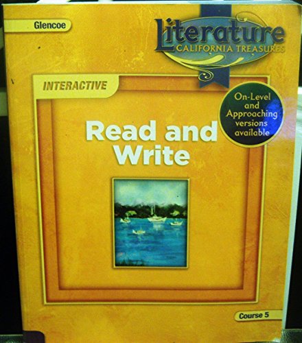 Book Course 5 Read and Write (Literature, California Treasures, Interactive) free