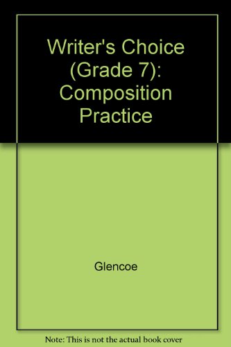 Book Writer's Choice (Grade 7): Composition Practice free