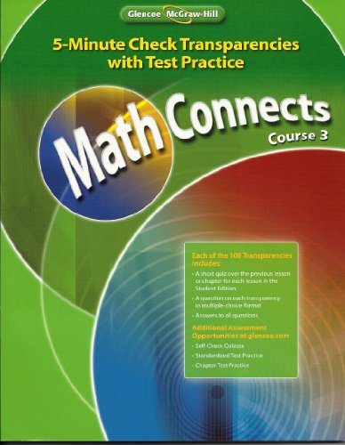 Book Math Connects Course 3 free