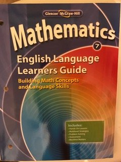 Book Mathematics 7 English Language Learners Guide free