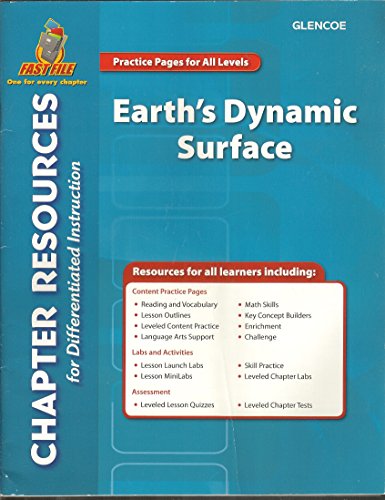 Book Glencoe Fast File Chapter Resources Earth's Dynamic Surface free