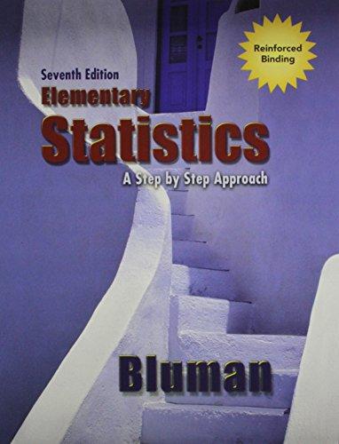 Book Elementary Statistics A Step by Step Approach free