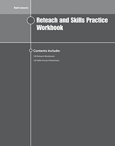Book Math Connects Reteach And Skills Practice Workbook, Course 3 (math Applic & Conn Crse) free